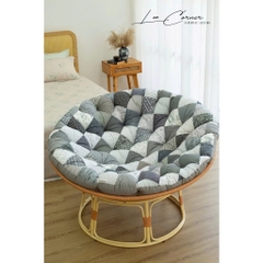 Ghế Papasan, trang trí decor phòng khách, phòng ngủ