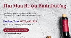 Thu mua rượu ngoại Bình Dương giá cao – Định giá chuẩn, giao dịch tận nơi nhanh chóng