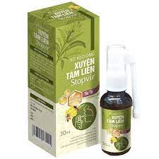 Xịt họng keo ong xuyên tâm liên