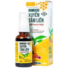 Xịt họng keo ong xuyên tâm liên