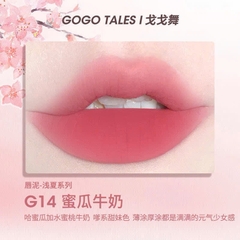 Son Kem Bùn Gogo Tales After Glow Mềm Mịn Lâu Trôi Không Dính Cốc Thin Mud Gauze Lip Glaze GT476