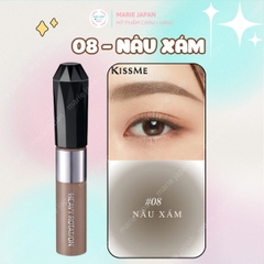 Mascara Lông Mày Kiss Me Heavy Rotation Coloring Eyebrow Chống Trôi Siêu Bền Tự Nhiên Nhật Bản Cây 8g