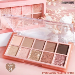 Phấn Mắt Sivanna Fox & Frog 10 Ô Colors  Palette HF158 Thái Lan