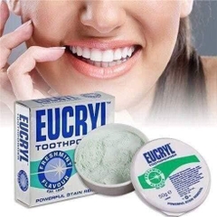 Bột Tẩy Trắng Răng Eucryl Toothpowder Powerful Stain Removal Hộp 50g