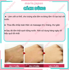 Sữa Tắm Hatomugi The Body Soap Trắng Da CHAI TRẮNG 800ml