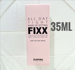 Xịt Khóa Nền Make Up So Natural Setting Fixx Cho Lớp Nền Căng Bóng Mịn Lì Cả Ngày Dài
