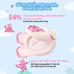 Phấn Phủ Lụa Mịn Lì Colorkey Blurring Silky Setting Powder Soft Lavender 7g