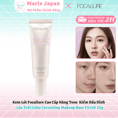 Kem Lót Focallure Cao Cấp Nâng Tone  Kiềm Dầu Đỉnh Lâu Trôi Color Correcting Makeup Base FA166 25g