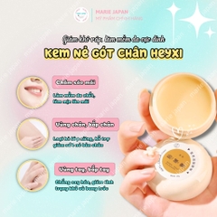 Kem Nẻ Gót Chân Heyxi Giảm Khô Ráp Mềm Mịn Da Chân Anti Crack Cream Hũ 20g