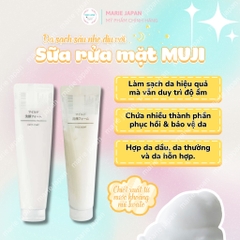 SRM Muji Face Soap Scrub Nhật Bản - CÓ HẠT SẠCH SÂU Tuýp 120g