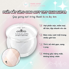 Phấn Bắt Sáng Odbo Soft Tint Highlighter Hộp 4g Thái Lan