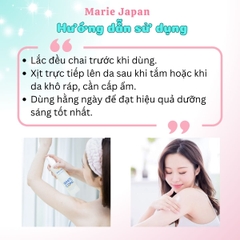 Xịt Dưỡng Trắng Da Toàn Thân  White Conc Dưỡng Ẩm Mềm Mịn Sáng Da Body Lotion Chai 245ml