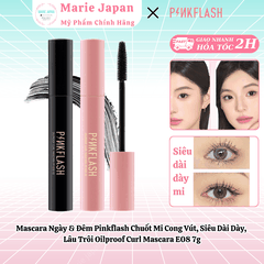 Mascara Pinkflash Oilproof Curl Mascara E08