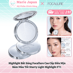 Highlight Bắt Sáng Focallure Cao Cấp Siêu Mịn Bám Màu Tốt Starry Light Highlight F71