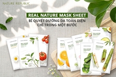 Mặt Nạ Dưỡng Da Real Nature Mask Sheet Hàn Quốc - Miếng 23ml