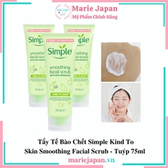 Tẩy TBC Simple Smoothing Facial Scrub Tuýp 75ml