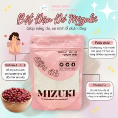 Bột Đậu Đỏ Mizuki Nguyên Chất Ủ Trắng Sáng Da Tẩy Da Chết Se Khít Lỗ Chân Lông