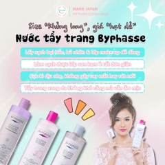 Nước Tẩy Trang Byphasse Solution Micellaire - HỒNG MINI Chai 100ml
