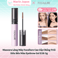 Mascara Lông Mày Focallure Cao Cấp Chống Trôi Siêu Bền Màu Eyebrow Gel E58 5g