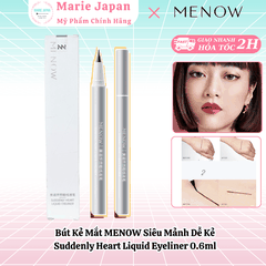 Kẻ Mắt Menow Suddenly Heart Liquid Eyeliner