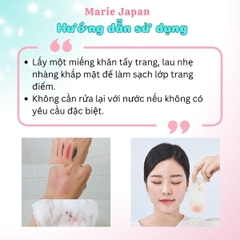 Khăn Tẩy Trang Biore Dưỡng Ẩm Sạch Da Makeup Remove Cleansing  Nhật Bản Túi 10 Miếng