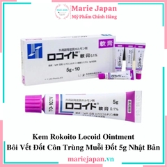 Kem Rokoito Locoid Ointment Bôi Vết Đốt Côn Trùng Muỗi Đốt 5g Nhật Bản