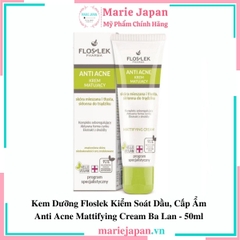 Kem Dưỡng Floslek Anti Acne Mattifying Cream Tuýp 50ml