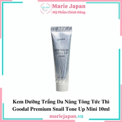 Kem Dưỡng Goodal Premium Snail Tone Up Mini 10ml