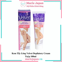 Kem Tẩy Lông Velvet Depilatory Cream Tuýp 100ml
