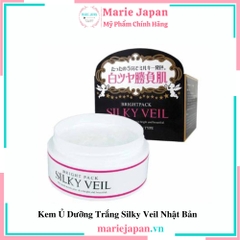 Kem Ủ Dưỡng Trắng Silky Veil Nhật Bản