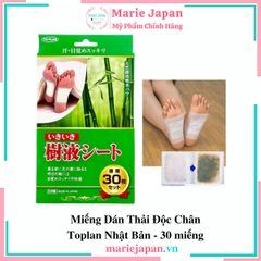 Miếng Dán Thải Độc Chân Toplan Nhật Bản - 30 miếng