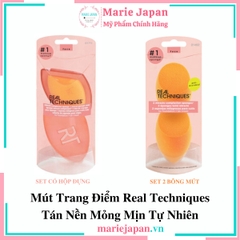 Mút Trang Điểm Real Techniques Tán Nền Mỏng Mịn Tự Nhiên