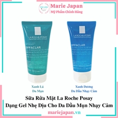Sữa Rửa Mặt La Roche Posay Dạng Gel Nhẹ Dịu Cho Da Dầu Mụn Nhạy Cảm