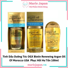 Tinh Dầu Dưỡng Tóc OGX Biotin Renewing Argan Oil Of Morocco