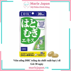 Viên Uống Trắng Da DHC Adlay Extract Nhật Bản Gói 30 Ngày