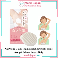 Xà Phòng Giảm Thâm Nách Shirowaki Hime Armpit Princess Soap 100g
