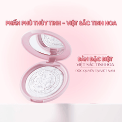 [MUA 1 TẶNG 1] Phấn Phủ Nén Thủy Tinh MENOW Mỏng Mịn Tự Nhiên Clear Radiant Pressed Powder Viet Nam Edition 7g