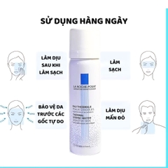 Xịt Khoáng La Roche-Posay Thermal  Spring Water Cấp Ẩm Tức Thì Làm Dịu Da 50ml