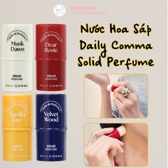 Nước Hoa Sáp Daily Comma Solid Perfume Hương Thơm Tươi Mát Dịu Nhẹ Hàn Quốc Hộp 4,7g
