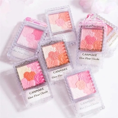 Phấn Má Hồng Ánh Nhũ Canmake Glow Fleur Cheeks Nhật Bản 6.3g
