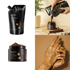 Combo Cocoon Tẩy Tế Bào Chết Body Cà Phê 200ml - Túi Refill 600ml