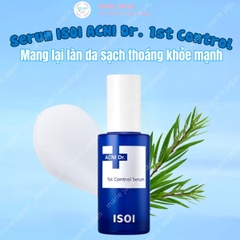 Serum ISOI ACNI Dr. 1st Control Dịu Da Kiểm Soát Dầu Ngăn Ngừa Mụn Hàn Quốc 40ml