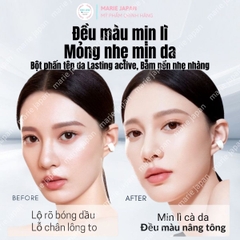 Phấn Phủ Carslan Kiềm Dầu Lâu Trôi Che Phủ Tự Nhiên Soft Focus  Makeup Powder Mini 1G