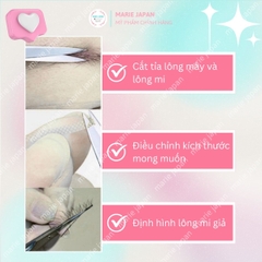 Kéo Tỉa Mày Cắt Lông Mi Jary Eyebrow Scissors Dễ Dàng Tỉa Gọn Tạo Dáng Lưỡi Sắc Bền An Toàn