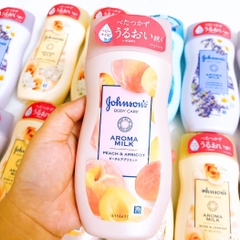Sữa Dưỡng Thể Johnson Aroma Milk Dưỡng Ẩm Trắng Da Cực Thơm Nhật Bản 200ml