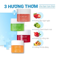 Mặt Nạ Ngủ Môi Care:nel Night Mask Dưỡng Ẩm Môi Hồng Hào Căng Mọng Hàn Quốc 5g