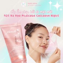 Mặt Nạ Ngủ Medicube Collagen Night Wrapping Mask Cấp Ẩm Căng Mịn Phục Hồi Da Ban Đêm Hàn Quốc Chai 75ml