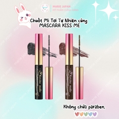Mascara Kiss Me Heroine Make Dạng Màng Film Micro Brush Chống Trôi Siêu Bền Dày Cong Mi Tự Nhiên Nhật Bản