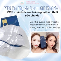 Mặt Nạ Thạch Derm All Matrix  Nâng Cơ Dưỡng Ẩm Trắng Da Chống Lão Hóa Facial Dermal Care Mask  Hàn Quốc