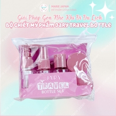 Bộ Chiết Mỹ Phẩm Jary Travel Bottle Du Lịch Giải Pháp Gọn Nhẹ Không Cồng Kềnh Set 6 Món